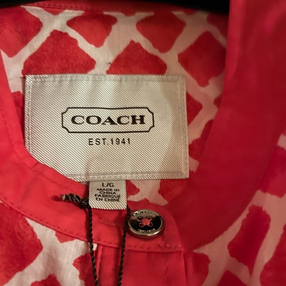 Coach Tunic top, NWT. - Picture 2 of 6